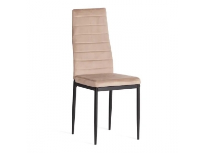 Стул Easy Chair (mod. 24-1) Beige (бежевый) HLR8 / чёрный